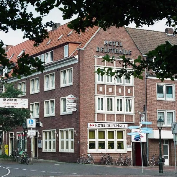 Hotel Delfthalle，位于Hinte的酒店