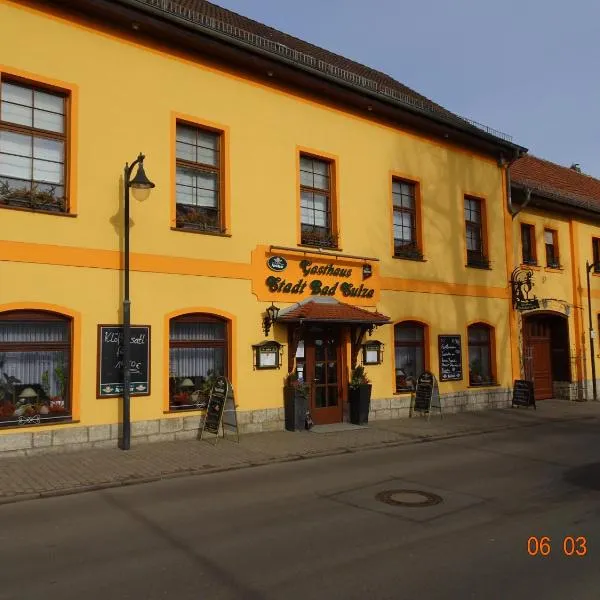 Gasthaus Stadt Bad Sulza，位于Eckartsberga的酒店