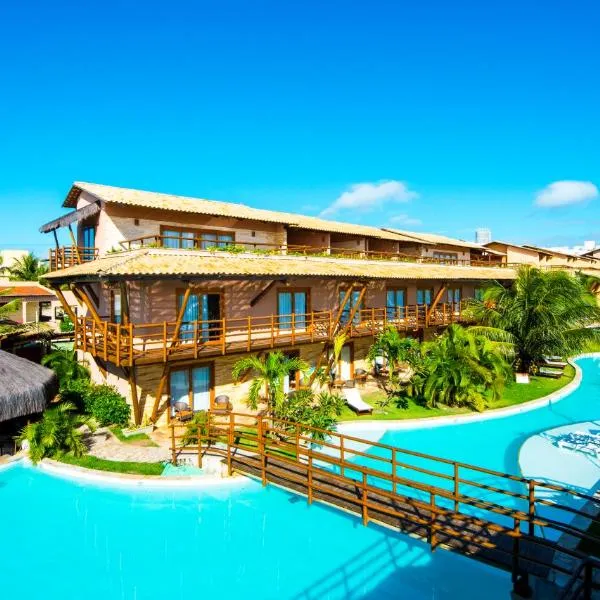 Praia Bonita Resort & Conventions - Praia de Camurupim，位于圣若泽-迪米皮布的酒店