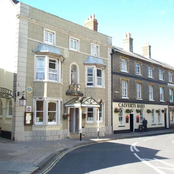 Calverts Hotel - Newport, Isle of Wight --- Car Ferry Optional Extra 92 pounds Return from Southampton，位于Brighstone的酒店