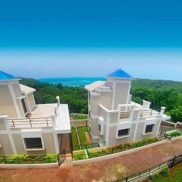 The Blue View - sea view villa's，位于Mirya的酒店