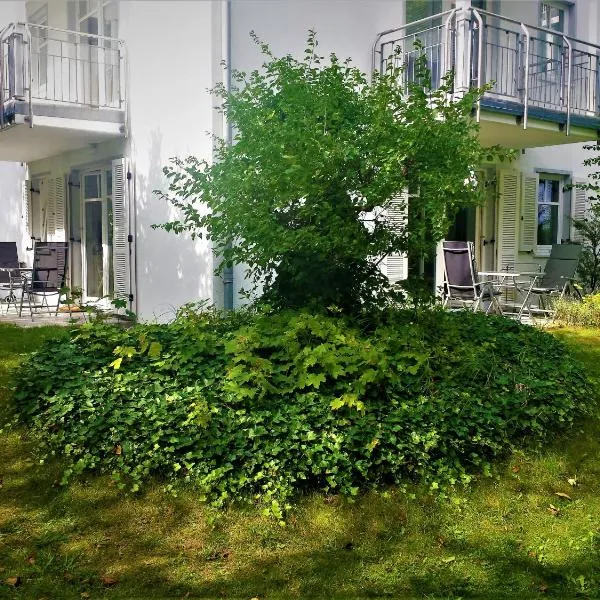 Eine schöne 3-Zimmer-Wohnung mit Ostsee-Zugang!，位于朱列斯拉赫的酒店
