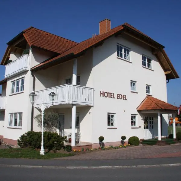 埃德尔酒店，位于Leidersbach的酒店