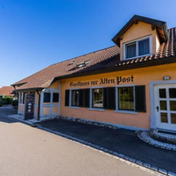 Gasthaus zur Alten Post，位于Hemmenhofen的酒店