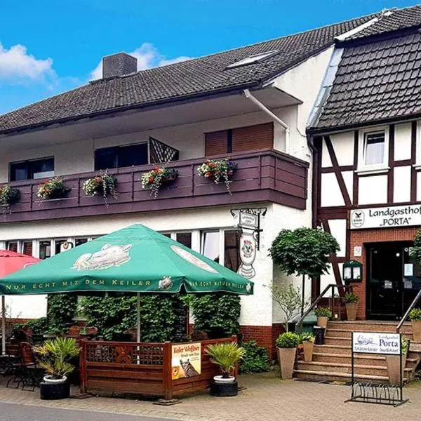 Landgasthof-Porta，位于Burghaun的酒店