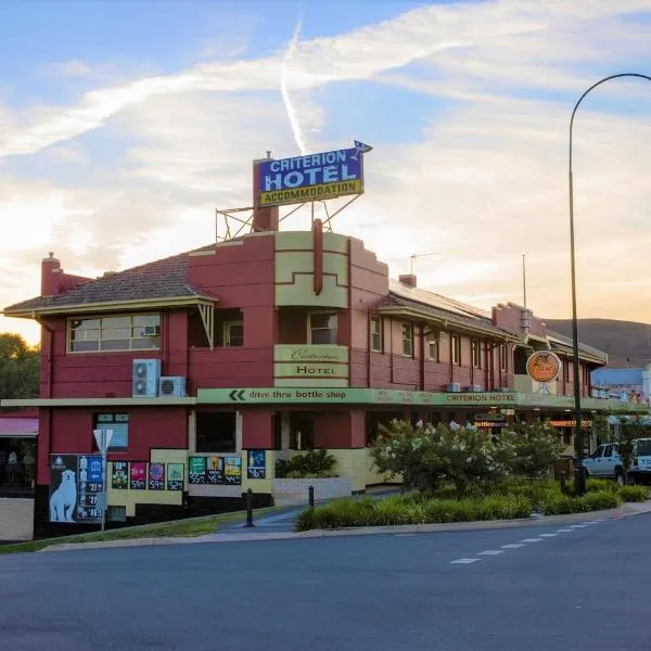 Criterion Hotel Gundagai，位于Tumblong的酒店