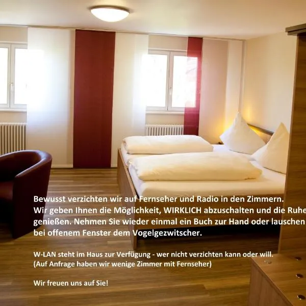 塔冈绍斯雷吉纳巴西斯酒店，位于Leutkirch-Ausnang的酒店