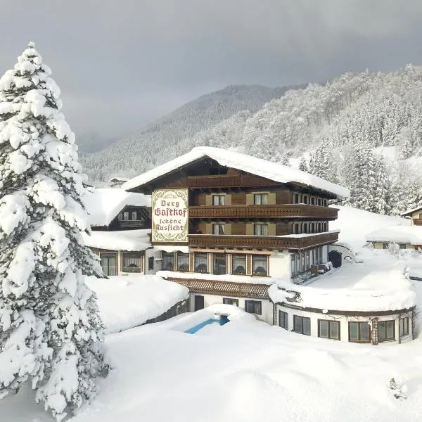 Pension Schöne Aussicht，位于Scheffau am Tennengebirge的酒店