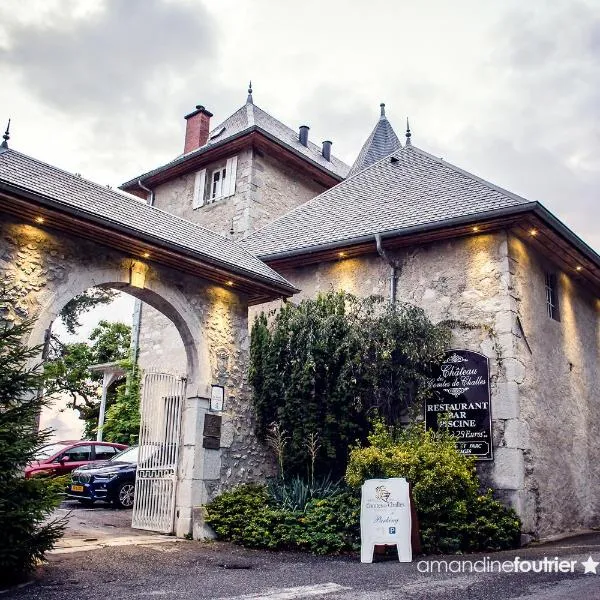 柴勒斯伯爵城堡酒店，位于Sainte-Hélène-du-Lac的酒店