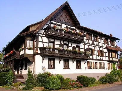施多罗是瓦兹瓦尔德酒店，位于Reichenbach的酒店