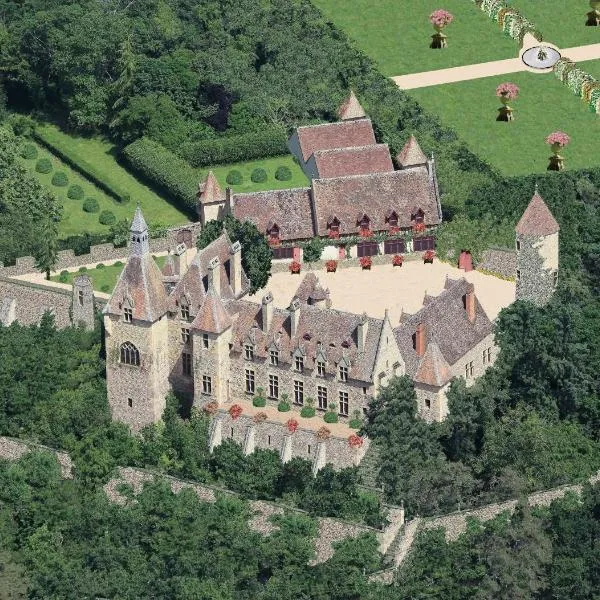 Château de Peufeilhoux，位于Maillet的酒店