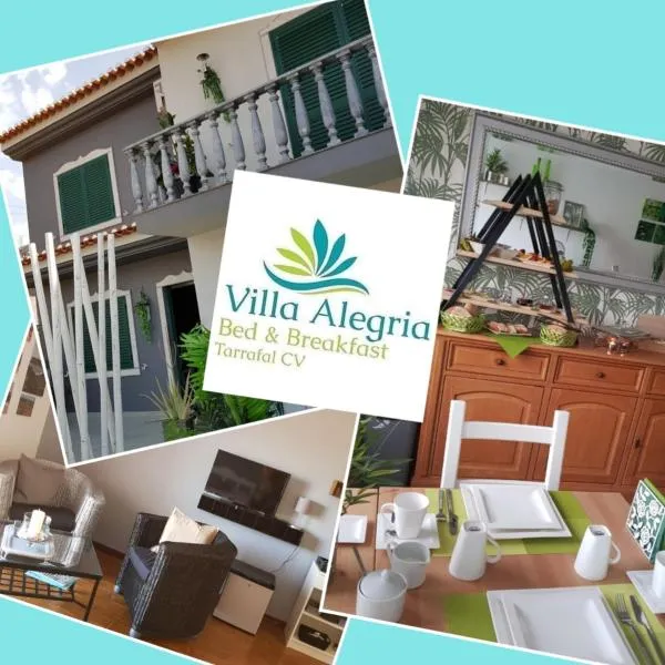 B&B "Villa Alegria", Tarrafal，位于Ribeira da Prata的酒店