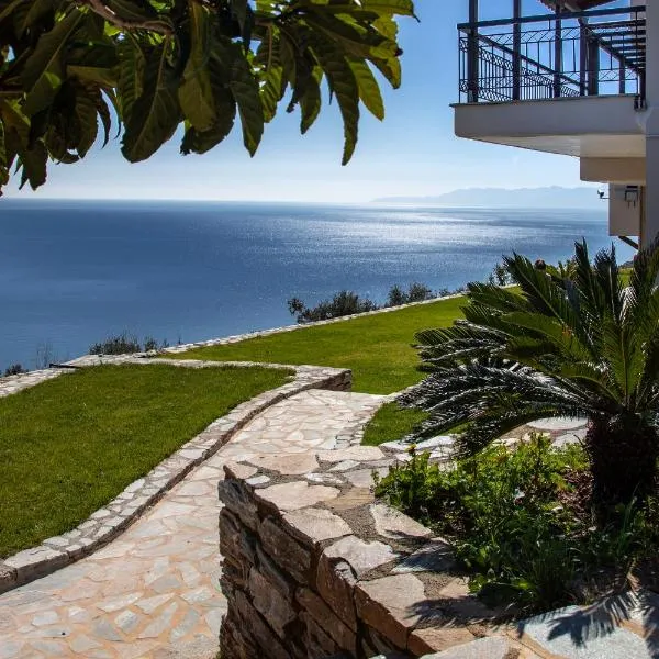 Aegean Panorama Apartments，位于Áyios Yeóryios的酒店