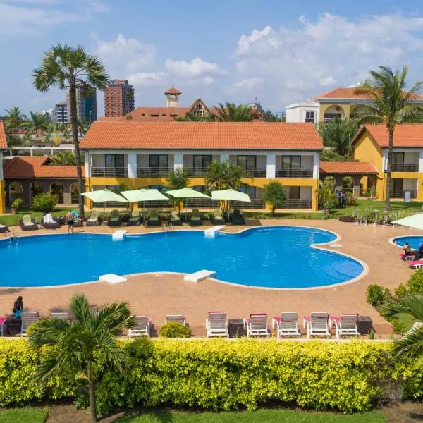 棕榈滩酒店，位于Losange的酒店