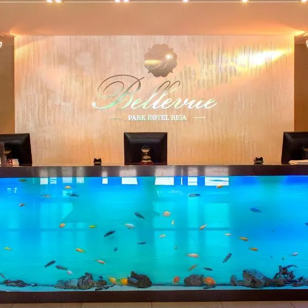 Bellevue Park Hotel Riga with FREE Parking，位于里加的酒店