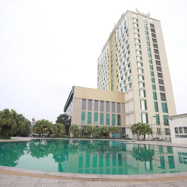孟青大清化酒店，位于Việt Yen (2)的酒店