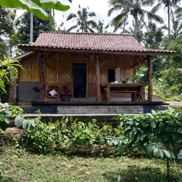 Bali mountain forest cabin，位于Penebel的酒店