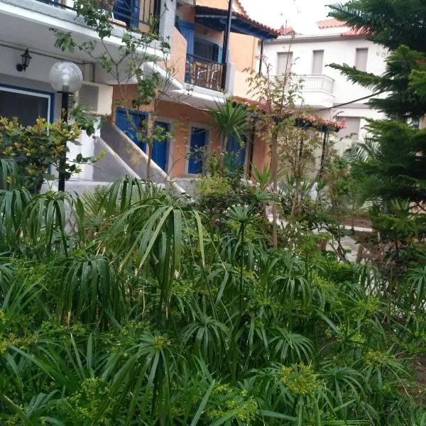 姆塞斯9号公寓，位于Skala Mistegnon的酒店