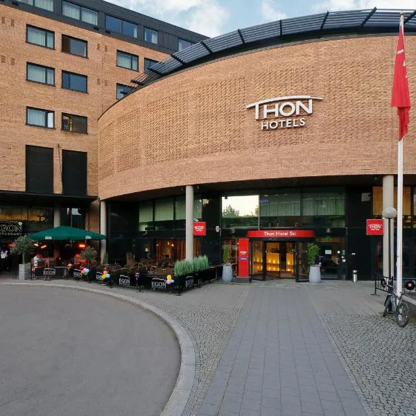 松恩滑雪酒店，位于Hobøl的酒店