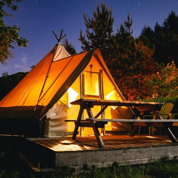 Camping Le Canada-Insolite，位于维尔通的酒店