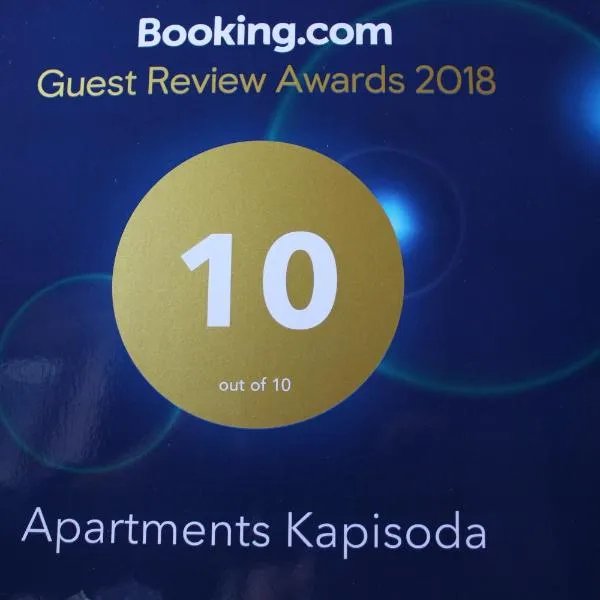 Apartments Kapisoda，位于Šinđon的酒店