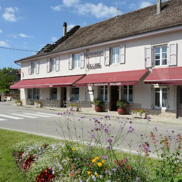 Hotel Restaurant Rolland，位于Montalieu-Vercieu的酒店