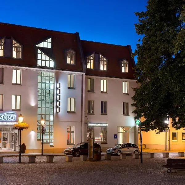 勃兰登堡索拉特酒店，位于哈弗尔河畔勃兰登堡的酒店