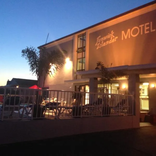 芬威克岛民汽车旅馆，位于Middlesex Beach的酒店
