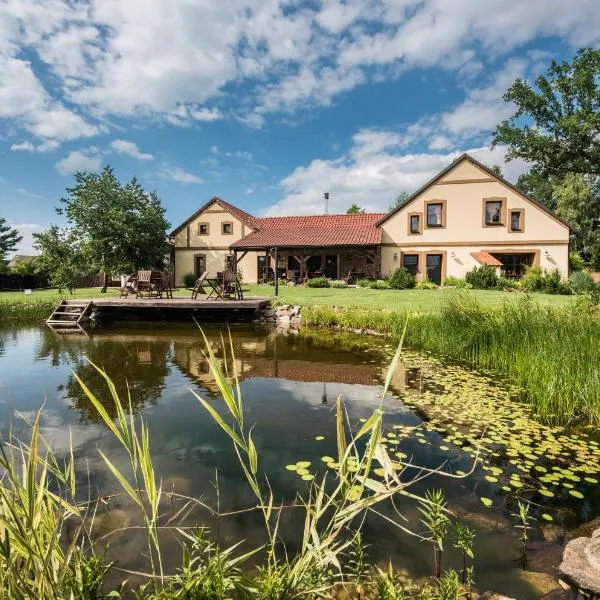Penzion U Lišky，位于Jarošov nad Nežárkou的酒店