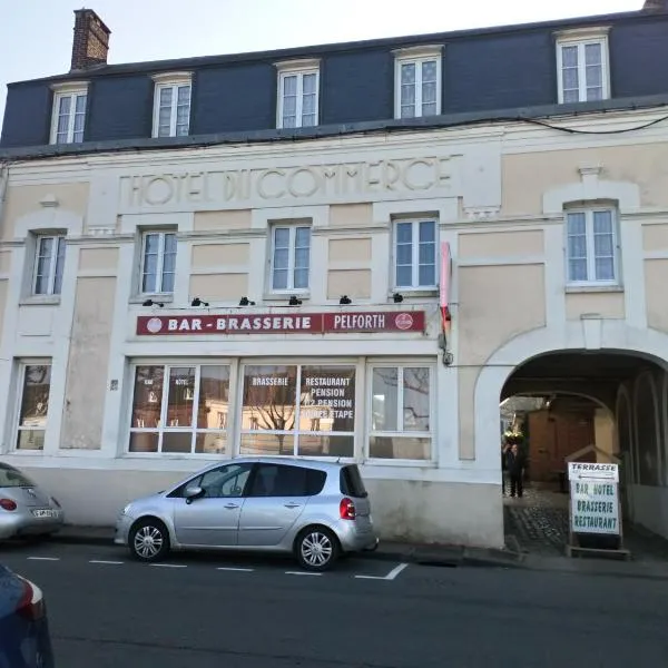 hotel du commerce，位于Fauville-en-Caux的酒店