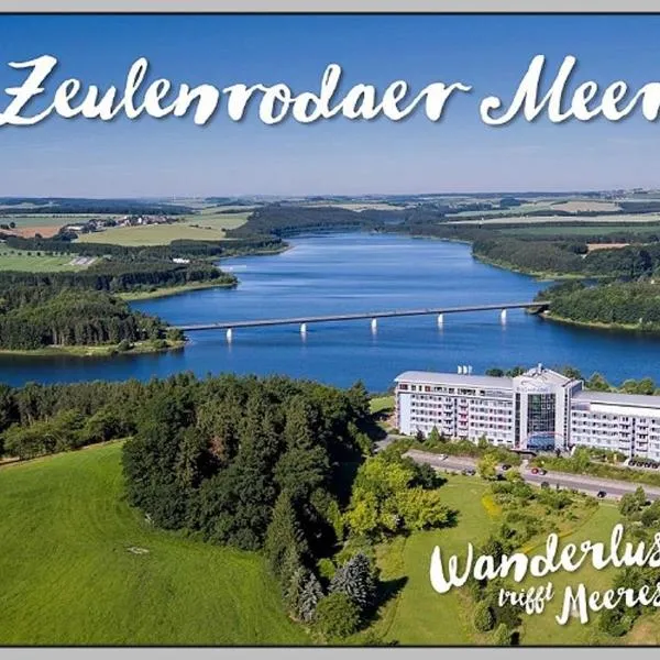 Bungalow direkt am Wasser，位于Staitz的酒店