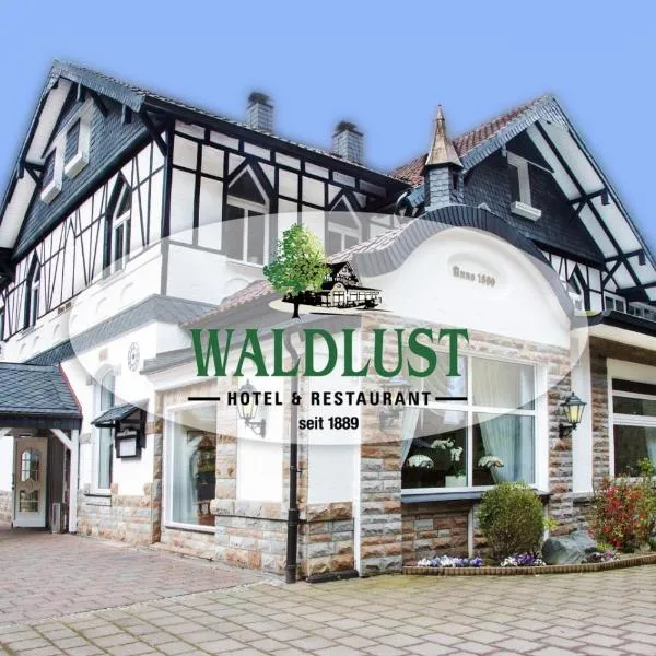 Hotel Restaurant Waldlust，位于Breckerfeld的酒店