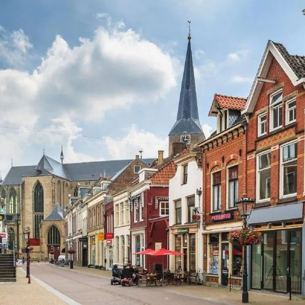 De Zevenster "gevestigd aan de winkelstraat"，位于Kamperveen的酒店