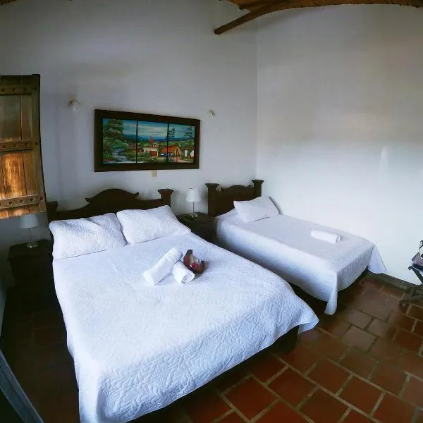 Hotel Casa Claustro De Zapatoca，位于San Vicente de Chucurí的酒店