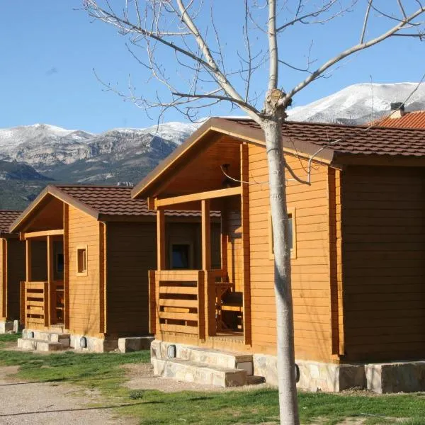 Camping Cañones de Guara y Formiga，位于Santa Eulalia la Mayor的酒店