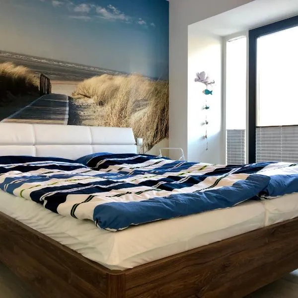 Strandapartment Meeresrauschen Prora Binz EG,位于宾茨的酒店