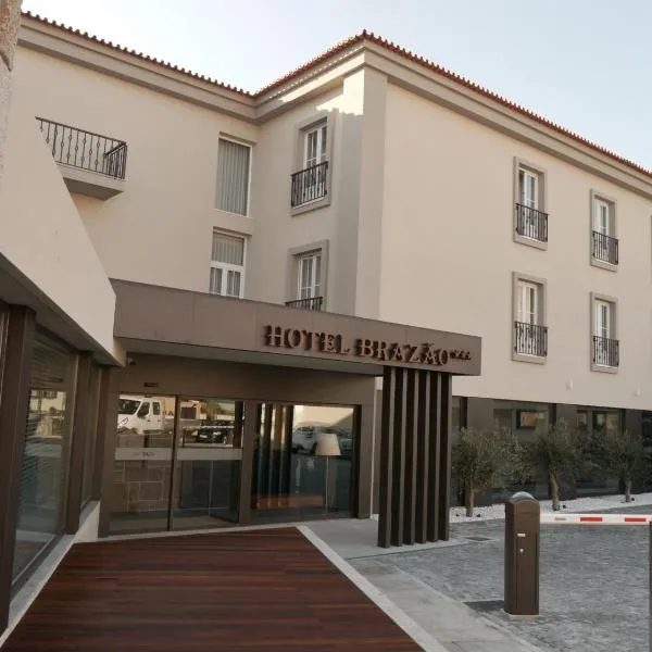 Hotel Brazão，位于Angeiras的酒店