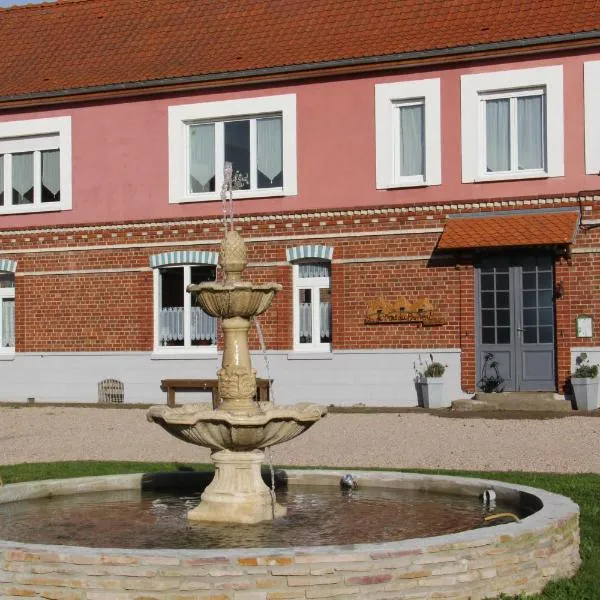 Ferme Du Pre Vert - Chambres d'hôtes B&B，位于Landrethun-lès-Ardres的酒店