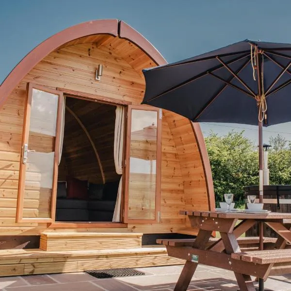 Wensleydale Glamping Pods，位于莱伯恩的酒店