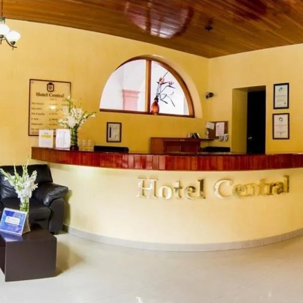 Hotel Central Teziutlan，位于San Isidro的酒店