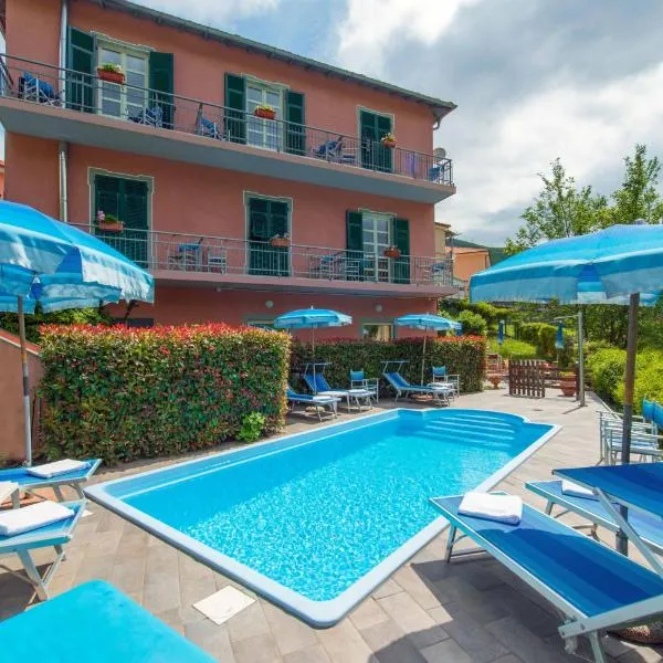 卡德伯纳酒店，位于Balestrino的酒店