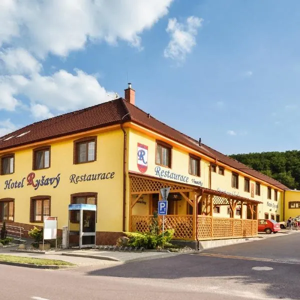 Hotel Ryšavý，位于摩拉瓦克鲁姆洛夫的酒店