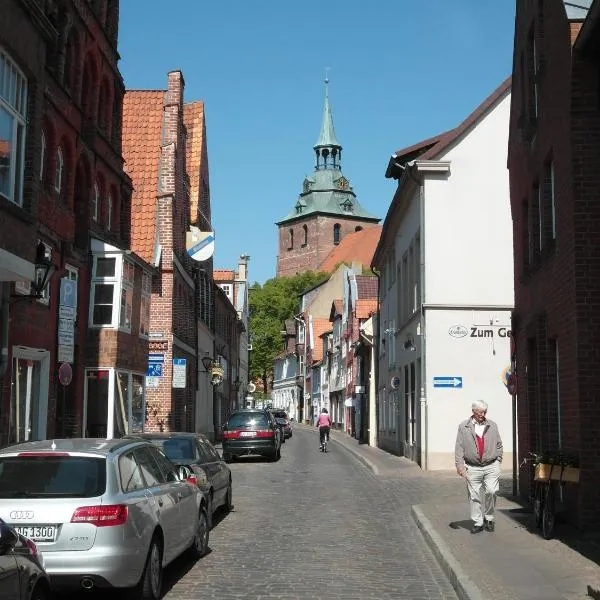 ALTSTADTGLÜCK - inklusive Privatparkplatz!，位于吕讷堡的酒店