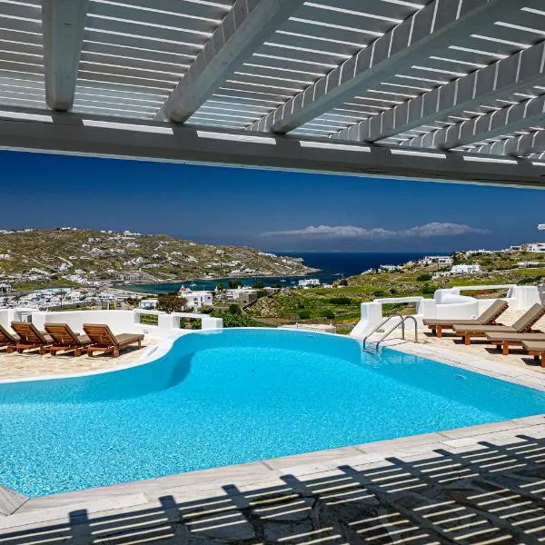 9 Muses Villas Mykonos，位于奥诺斯的酒店