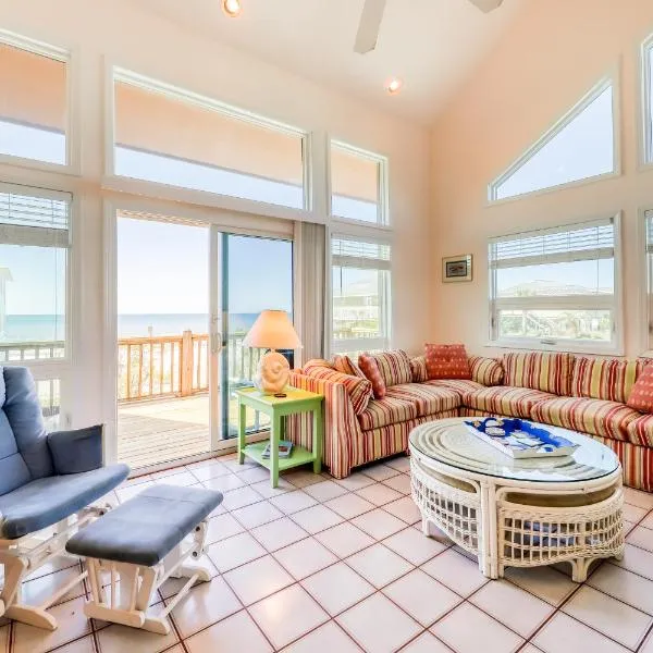 Grayton Beach "Inn The Pink" 95 High Dune Drive (House)，位于圣罗莎海滩的酒店