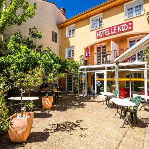 尼德酒店，位于Villelongue-dels-Monts的酒店
