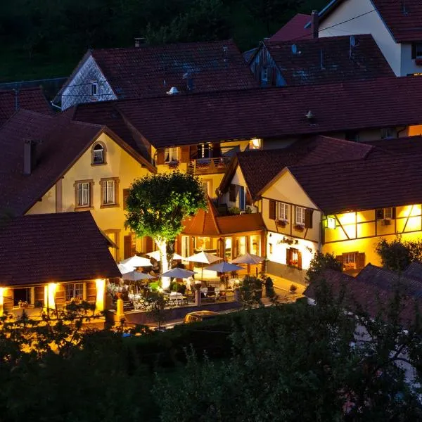 奥贝尔杰梅茨格餐厅酒店，位于Wisches的酒店