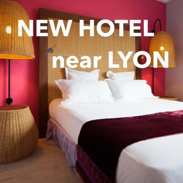 MOODz HOTEL VIENNE，位于Saint-Cyr-sur-le-Rhône的酒店