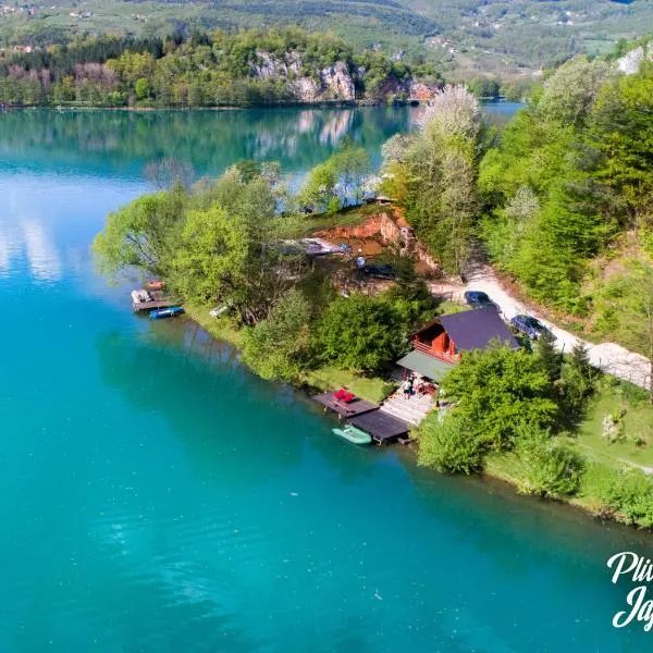 Jajce,Plivsko jezero，位于亚伊采的酒店