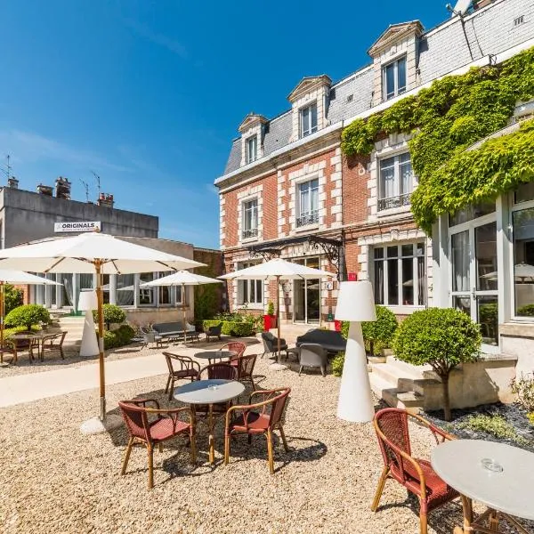 The Originals Boutique, Hôtel Normandie, Auxerre，位于莫内托的酒店